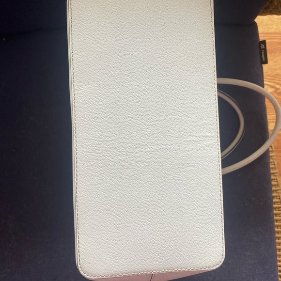 Kate Spade Blue and Tan Leaf Tote - Picture 5 of 6